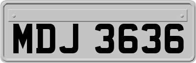 MDJ3636