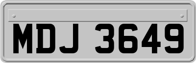MDJ3649