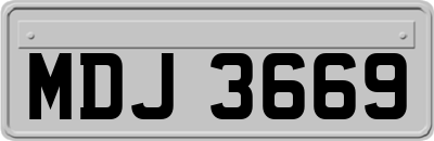 MDJ3669