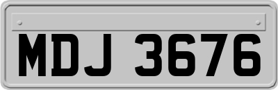 MDJ3676