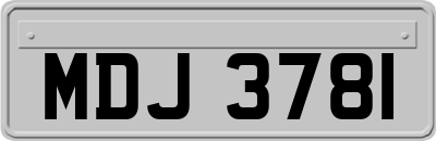 MDJ3781