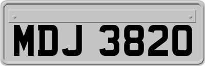 MDJ3820