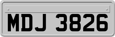 MDJ3826