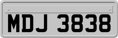 MDJ3838