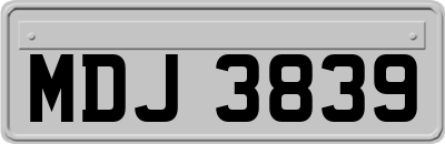MDJ3839