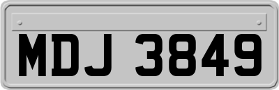 MDJ3849
