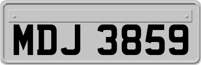 MDJ3859