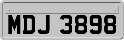 MDJ3898