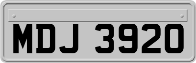MDJ3920