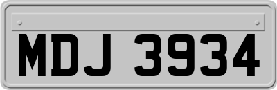 MDJ3934