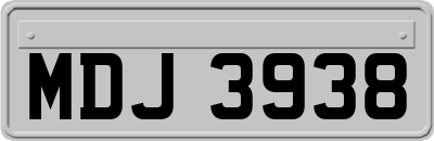 MDJ3938