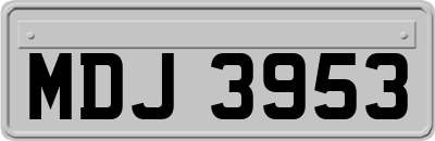 MDJ3953