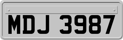 MDJ3987