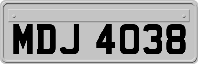 MDJ4038