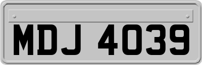 MDJ4039