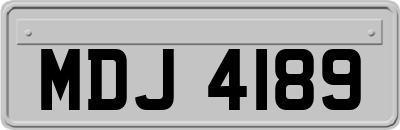 MDJ4189