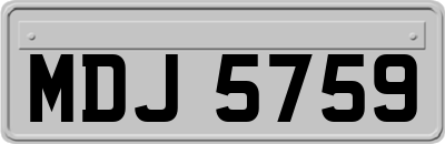 MDJ5759
