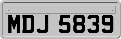 MDJ5839