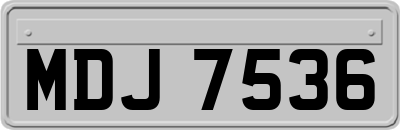 MDJ7536