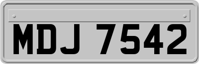 MDJ7542