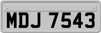 MDJ7543