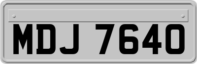 MDJ7640