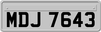 MDJ7643
