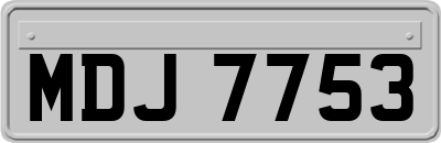 MDJ7753