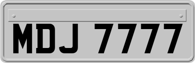 MDJ7777