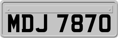 MDJ7870