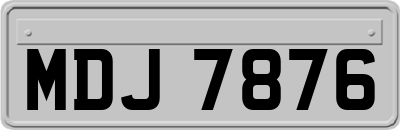 MDJ7876