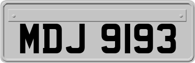 MDJ9193