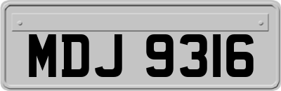 MDJ9316