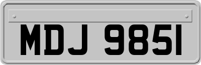 MDJ9851