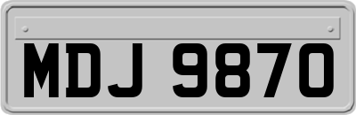 MDJ9870
