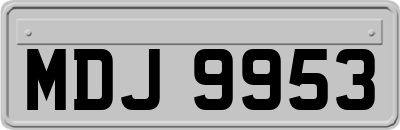MDJ9953