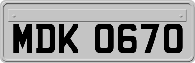 MDK0670