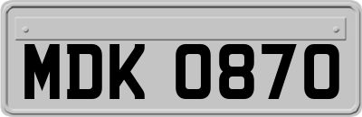 MDK0870