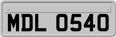 MDL0540