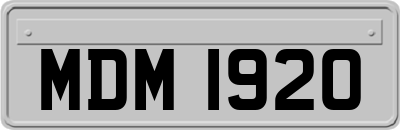 MDM1920