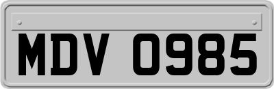 MDV0985