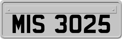 MIS3025