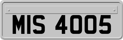 MIS4005