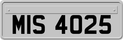 MIS4025