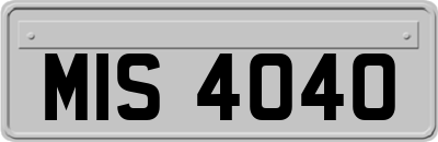 MIS4040