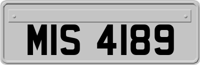 MIS4189