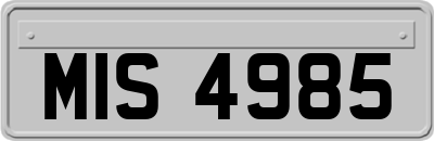 MIS4985