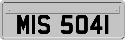 MIS5041