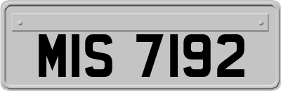 MIS7192