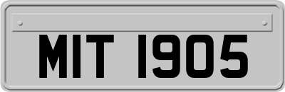 MIT1905